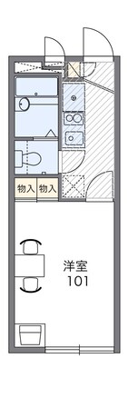 レオパレスｆｉｃｏの物件間取画像